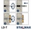 Дюбель STALMAX LD-T 20х100 Тип T 3-х распорный (арт. 10800) полипропилен (уп. 100 шт) 10800-023 6