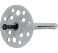 Дюбель гриб для теплоизоляции STALMAX LDT-P 10х160 с пластиковым гвоздем (арт. 11375) PE (уп. 500 шт) 11375-023