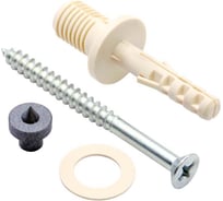 Крепление для ступеней лестницы STALMAX BL-B d8х55 (6х70) к бетонному основанию (с метчиками в комплекте) (арт. 12175) нейлон/оц. сталь (уп. 20 шт) 12175-023