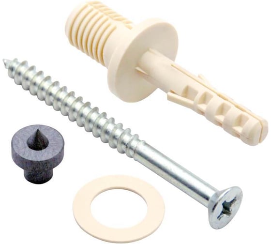 Крепление для ступеней лестницы STALMAX BL-B d8х55 (6х70) к бетонному основанию (с метчиками в комплекте) (арт. 12175) нейлон/оц. сталь (уп. 20 шт) 12175-023 1