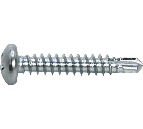 Саморез STALMAX LS-DIN 7504N (M) 4,2х75 со сверлом и полукруглой головой (арт. 11788) оц. сталь (уп. 200 шт) 11788-023 1