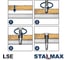 Саморез флюгельный с ушками STALMAXLSE 4,2х50 потайной со сверлом, шлиц TORX для ЦСП и фанеры (арт. 12023) оцинкованная сталь (уп. 500 шт) 12023-023 8