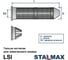 Гильза сетчатая STALMAX LSI 20х130 (М12-16) для хим. анкера (арт. 11149) пластик (уп. 200 шт) 11149-023 5