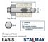 Анкерный болт STALMAX LAB-S 16х 75 (М12) (арт. 10963) оц. сталь (уп. 40 шт) 10963-023 6