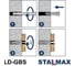 Дюбель STALMAX LD-GBS 6х52 для газобетона (арт. 10727) нейлон (уп. 250 шт) 10727-023 9