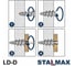 Дюбель STALMAX LD-D 12х32 Дрива со сверлом для гипсокартона (арт. 10733) нейлон (уп. 500 шт) 10733-023 7