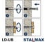 Дюбель STALMAX LD-UB 5х32 Тип U распорный универсальный с бортиком (арт. 10769) полипропилен (уп. 1000 шт) 10769-023 7