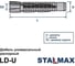 Дюбель STALMAX LD-U 6х52 Тип U распорный универсальный (арт. 10763) полипропилен (уп. 1000 шт) 10763-023 6