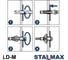 Дюбель STALMAX металлический LD-M М5х10х37 Молли для листовых материалов (арт. 11631) оц. сталь (уп. 200 шт) 11631-023 8