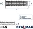 Дюбель STALMAX LD-N 12х60 Тип N 4-х распорный (арт. 10786) нейлон (уп. 250 шт) 10786-023 5