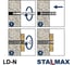 Дюбель STALMAX LD-N 12х60 Тип N 4-х распорный (арт. 10786) нейлон (уп. 250 шт) 10786-023 6