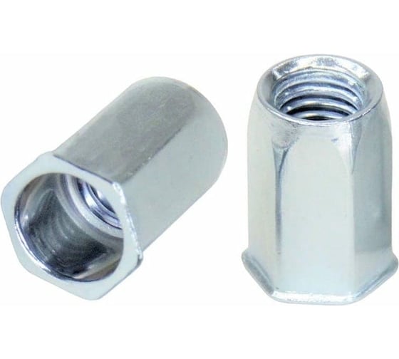 Заклепка-гайка STALMAX шестигранная LZH-R М 5х14,5 (0,5-3,0) с уменьшенным бортиком (арт. 10489) оц. сталь (уп. 1000 шт) 10489-023 1