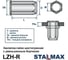 Заклепка-гайка STALMAX шестигранная LZH-R М 5х14,5 (0,5-3,0) с уменьшенным бортиком (арт. 10489) оц. сталь (уп. 1000 шт) 10489-023 6