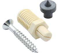 Крепление для ступеней лестницы STALMAX BL-M d9 (6х40) к металлическому основанию (с метчиками в комплекте) (арт. 12174) нейлон/оц. сталь (уп. 28 шт) 12174-023