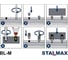 Крепление для ступеней лестницы STALMAX BL-M d9 (6х40) к металлическому основанию (с метчиками в комплекте) (арт. 12174) нейлон/оц. сталь (уп. 28 шт) 12174-023 7