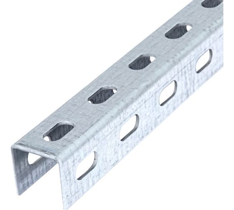 Профиль STALMAX LMS P-P 30x30x2х2000 монтажный П-образный (арт. 10626) оц. сталь (уп. 1 шт) 10626-023