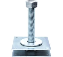 Компенсатор усадки STALMAX ARH М20х100х200х100х4 с приварной гайкой (арт. 10817) оц. сталь (уп. 1 шт) 10817-023
