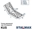 Уголок STALMAX KUS 105х105х90х2 под 135 градусов (арт. 10871) оц. сталь (уп. 25 шт) 10871-023 5