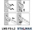 Фланец седельный STALMAX LMS FS-L2 38-41 продольный (арт. 10554) оц. сталь (уп. 4 шт) 10554-023 9