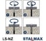 Саморез шуруп STALMAX НАГЕЛЬ LS-NZ 7,5х112 по бетону (арт. 12091) ОЦ сталь (уп. 200 шт) 12091-023 6