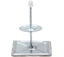 Шип самоклеящийся с шайбой STALMAX L-SAD 51 (50х50) для крепления теплоизоляции (арт. 10645) оц. сталь (уп. 100 шт) 10645-023