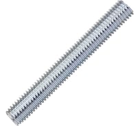 Шпилька резьбовая STALMAX DIN 975 LG 10.9 М 6х2000 высокопрочная, кл. пр. 10.9, 60 гр. (арт. 11108) оц. сталь (уп. 100 шт) 11108-023