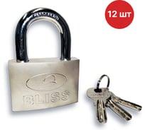 Замок навесной антивандальный SAMGRUPP 60 мм PREMIUM 12 шт SAMC-023107060-12