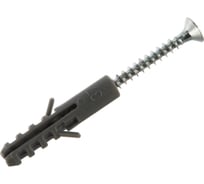 Дюбель 15 шт. с шурупом (6x30 мм) Евро Зубр 30662-06-30