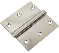 Петля VORMANN дверная, разъемная, 90х90 мм, левая, нержавеющая сталь 010871090