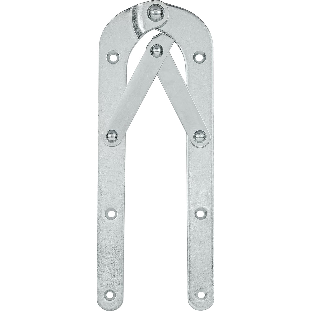 Петля VORMANN изогнутая, для лестниц, со стопором 200x21x4 мм ...