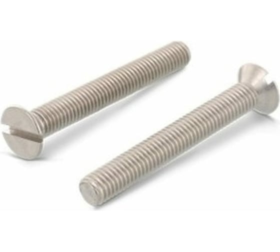 Винт ЦКИ DIN 963, М10x35, A2, SL14x2.5, 100 шт. 70455 1