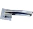 Дверная ручка HOME КВАДРО 93 хром R93150ALUKVADR 1