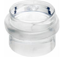 Дверной самоклеющийся стопор Hettich 38x30 мм, пластмасса, прозрачный 954611