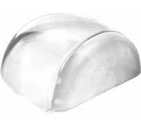 Дверной самоклеящийся ограничитель Hettich прозрачный пластик, 41x42 мм 954628