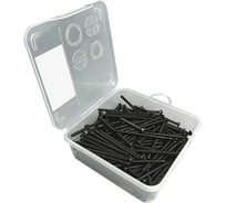 Винт 23 Болта чёрный 3х40 ISO 7380 к.п.10.9 в органайзере, 190 шт. впгвш3407380109орг-ф190