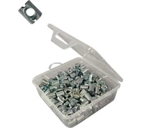 Гайка-бочонок 23 Болта М6 10х20 для мебели в органайзере, 70 шт. гб61020орг-ф70