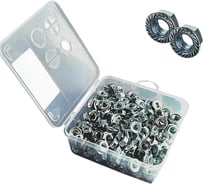 Гайка 23 Болта с фланцем М8 ОЦ DIN 6923 в органайзере, 90 шт. А1А000080030507орг-ф90