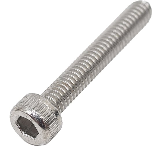 Винт ЦКИ DIN 912, М2.5x16, A2, HEX2, 100 шт. 70231