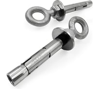 Анкерный болт KREPFIELD Нержавеющий М10-12х80 с кольцом ART 9373 А2 2 шт 9373А2АНКЕРM10-12х80-2