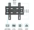 Кронштейн для телевизора Unico Metall UCM-4310B 918372 2