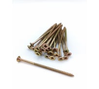 Саморез универсальный Крепстор 6х110 желтый цинк PZ, 150 шт 4665316947416