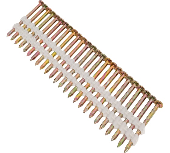 Гвозди для гвоздезабивного пистолета ANA-90 Кратон 3,05x50 мм, кольцевая накатка, 2500 шт. 3 01 09 031