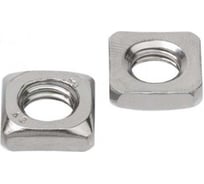 Гайка Море-Метизов квадратная низкая DIN 562 нержавеющая сталь А2 M2,5 ,500 шт GAY562А2M2,5500М