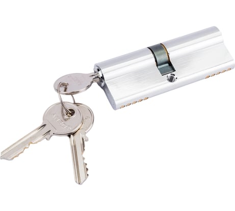 Цилиндр замка ANBO 2200 ключ/ключ, английский, 3 ключа, никель 4045 l3598 ANBO22004045