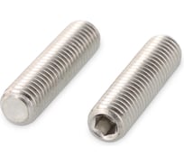 Винт установочный DIN 913 M12x50 мм, А2, нержавеющий, внутренний шестигранник, 10 шт. Edelfix 91321250 10