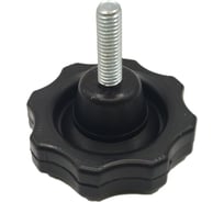 Болт-барашек РПА М8 х 20мм фиксирующий с пластиковым барашком d42 (10 шт в упаковке) ББ--8/20-10 ББ-РПА-8/20-10