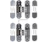 Петля врезная скрытой установки APECS 110*30-3D-Z-CR (R15) 00034813 3