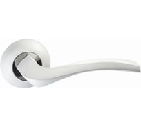Дверная ручка PUERTO (матовый супер белый, хром блестящий) INAL 518-08 MSW/CP