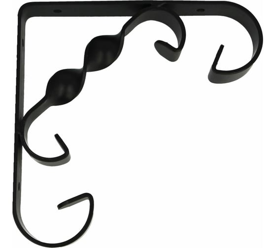 Декоративный кронштейн Amig черный 20-150x150