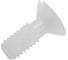Винт DINFIX DIN 963 с потайной головкой и прямым шлицем, полиамид(пластик) M 3 x 12 (1 шт) 00-0005470 1